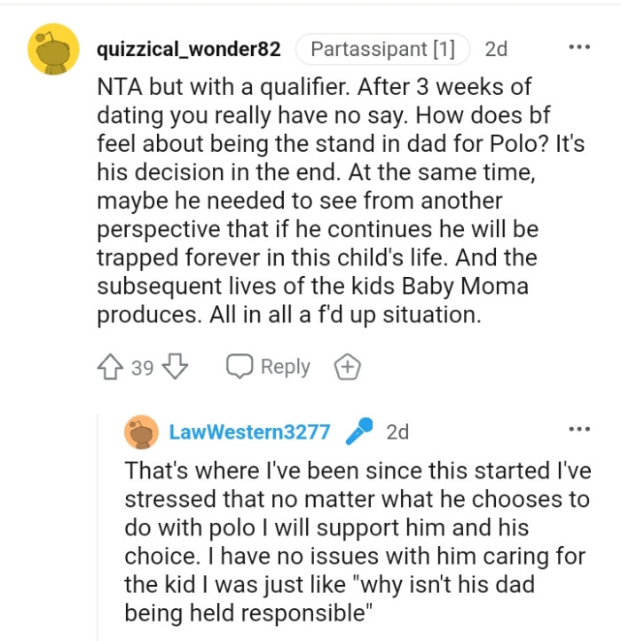 If he continues, he'll be trapped forever in this child's life