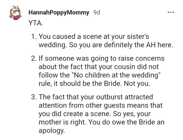 You are definitely the AH here