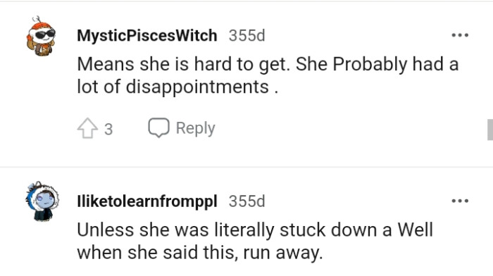 28. Having a Lot of Disappointments