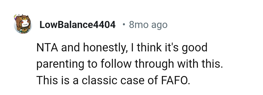 And the comments continue...