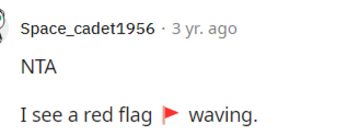 I definitely see a lot of red flags, and I hope we can continue to identify these for other Redditors because it's important.