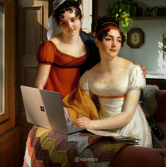 25. Hey sis, look over here