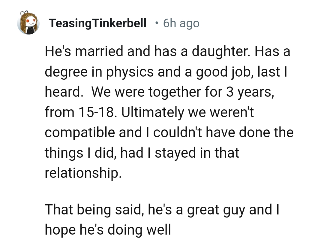 15. This Redditor couldn't have done the things they did