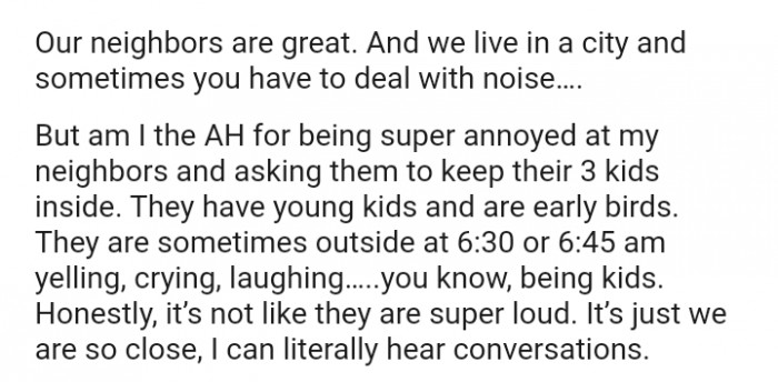 It’s just we are so close, I can literally hear conversations