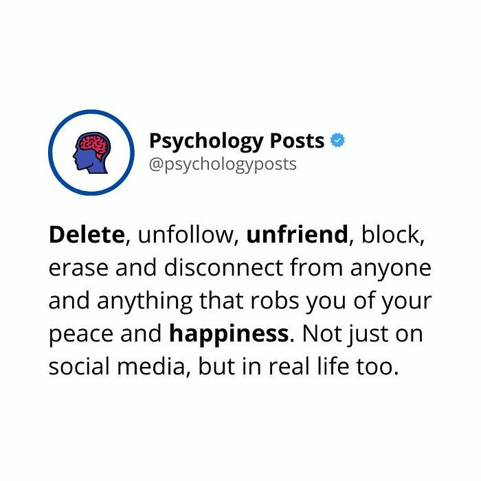 Get away from toxic people, even if they're your friends.