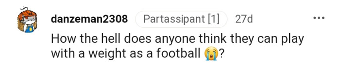 Kicking weights should be a new sport