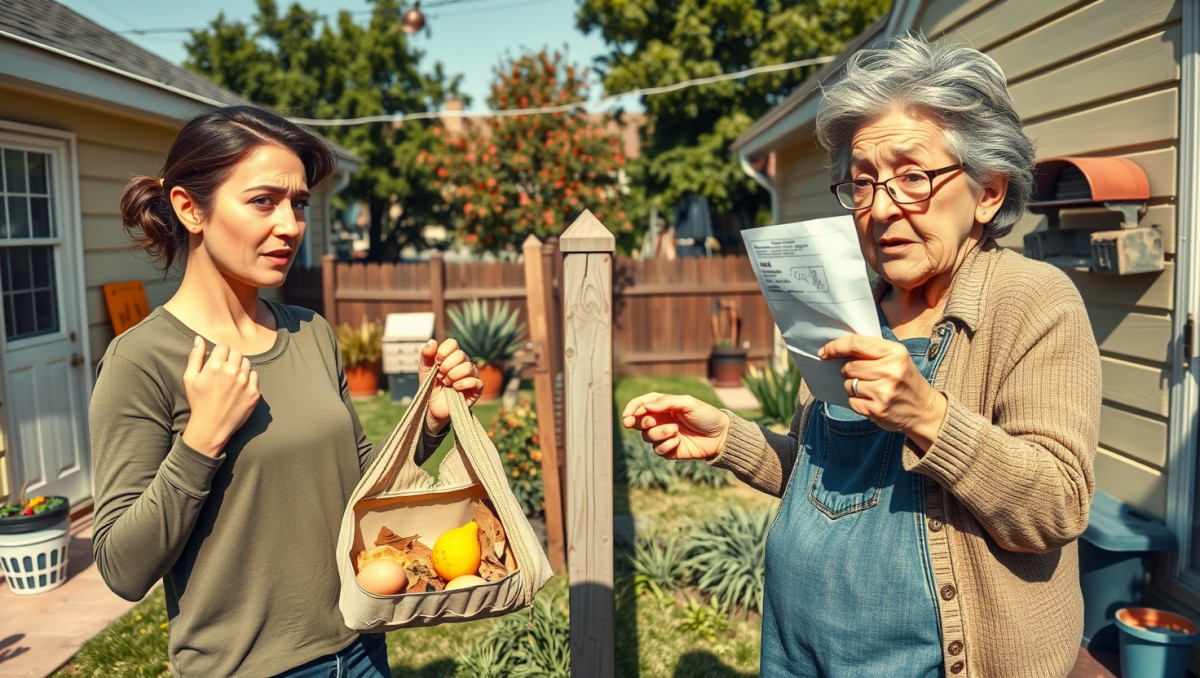 Neighbors Mishandling of Mail and Groceries Sparks Confrontation