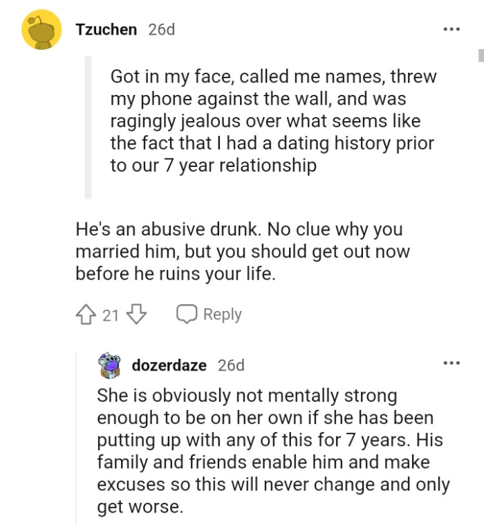 The OP should get out of the marriage now before it ruins her life