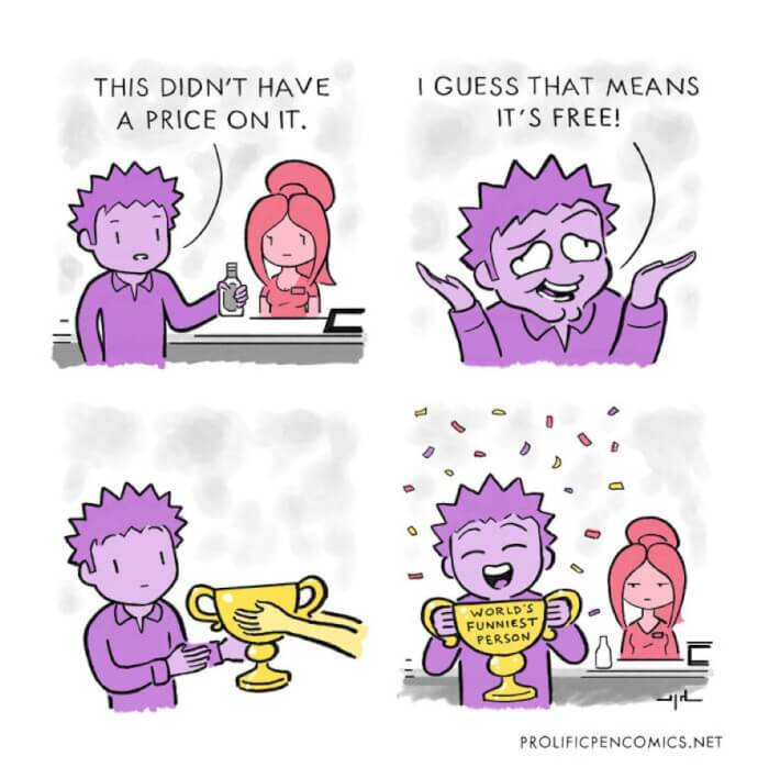 10. I guess that means it’s free