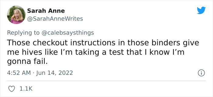 14. It's so intimidating, and for what?