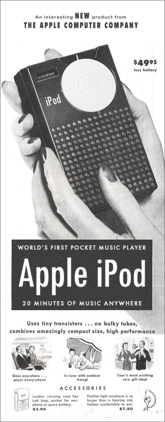 2. World's first pocket music player