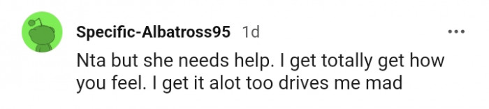 The OP's Sister Needs Help