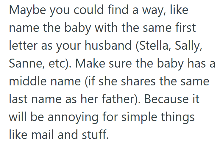 A practical middle ground: same initial, less identity confusion. Everyone wins.