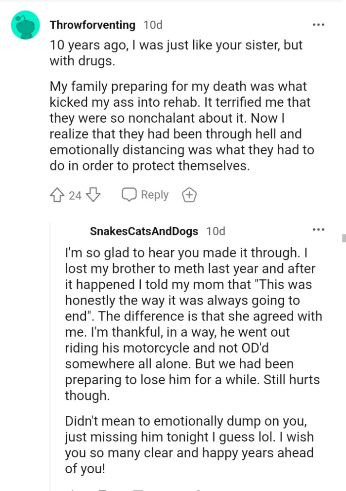 Being too nonchalant about an issue