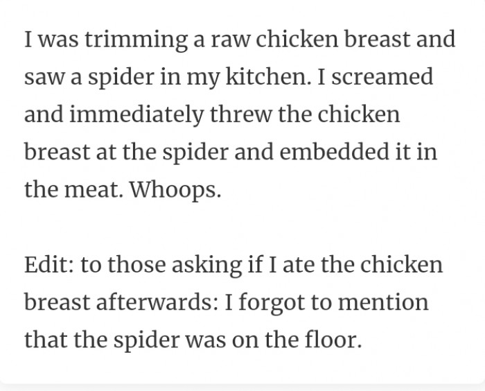 37. Raw chicken breast