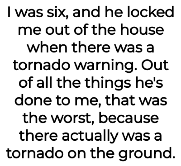 This sounds like a terrible situation, and as a parent, I'd be worried too.