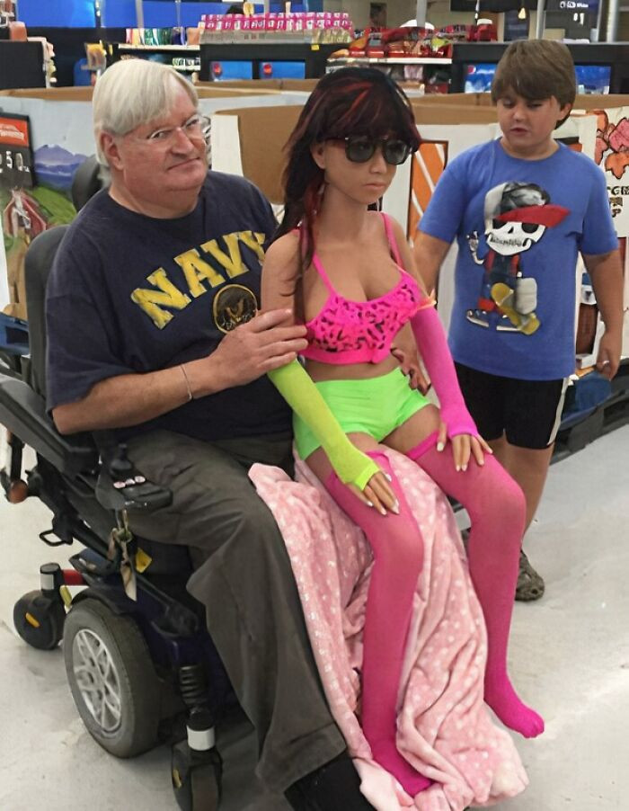 "Taking The Missus Out Shopping"