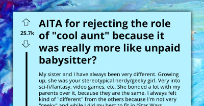 Realizing Sister's Sneaky Plans To Use Her For Babysitting Rather Than Sisterly Bonding, Redditor Refuses Hanging Out And Causes Family Conflict