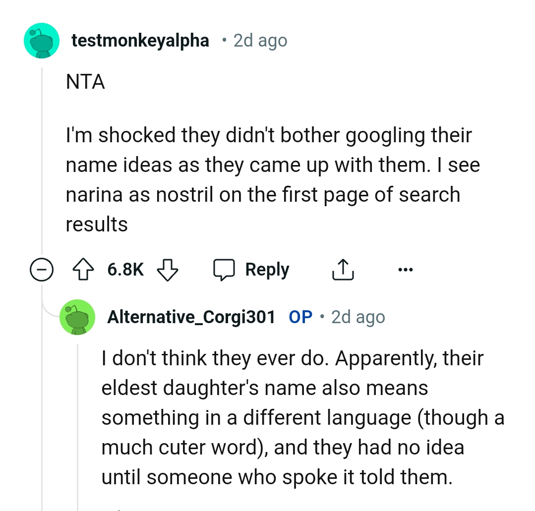 The Reddit Post Got More Than a Thousand Comments, and Here Are a Bunch of Them