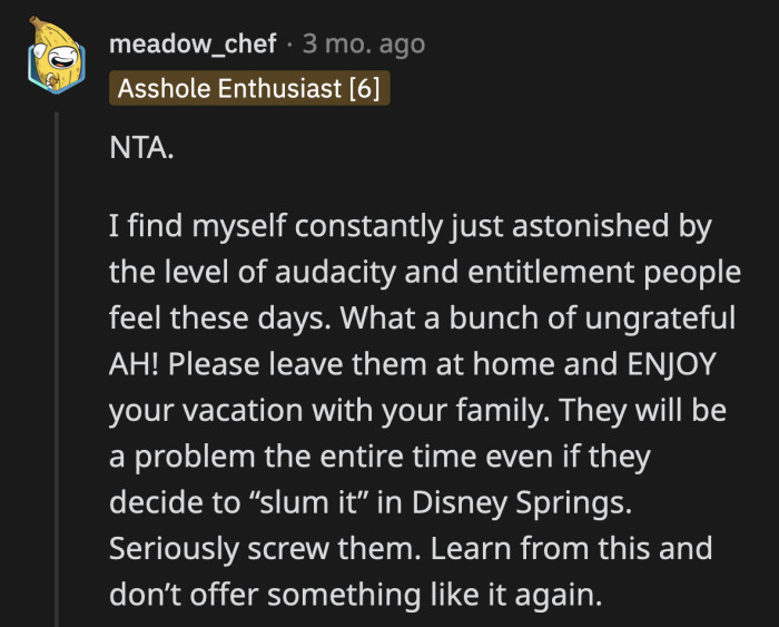 I thank the universe every single day that the people in my life aren't at all like OP's in-laws.