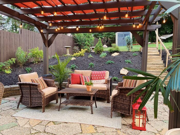 Covered backyard patio ideas.