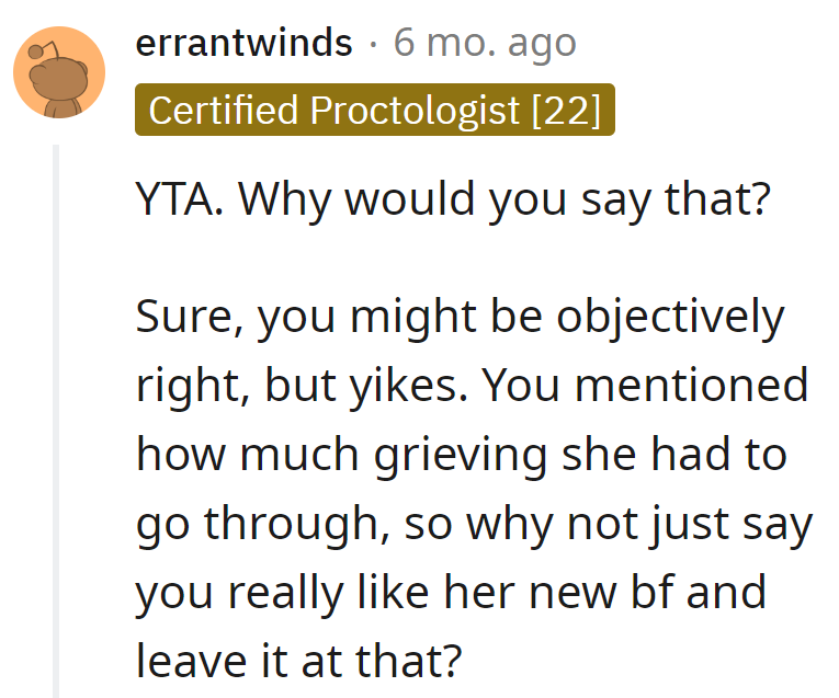 Seems she overlooked the 