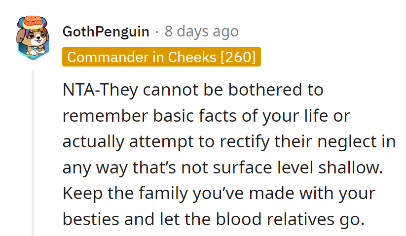 Seems their memory's as selective as a clearance sale. Stick with the squad that knows the score!