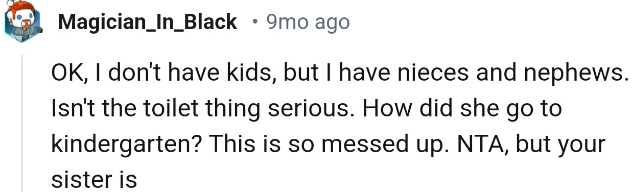 “This is so messed up. NTA, but your sister is.”