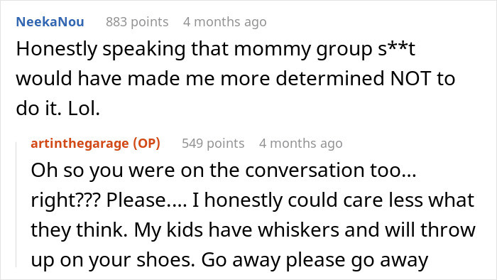 The mommy group