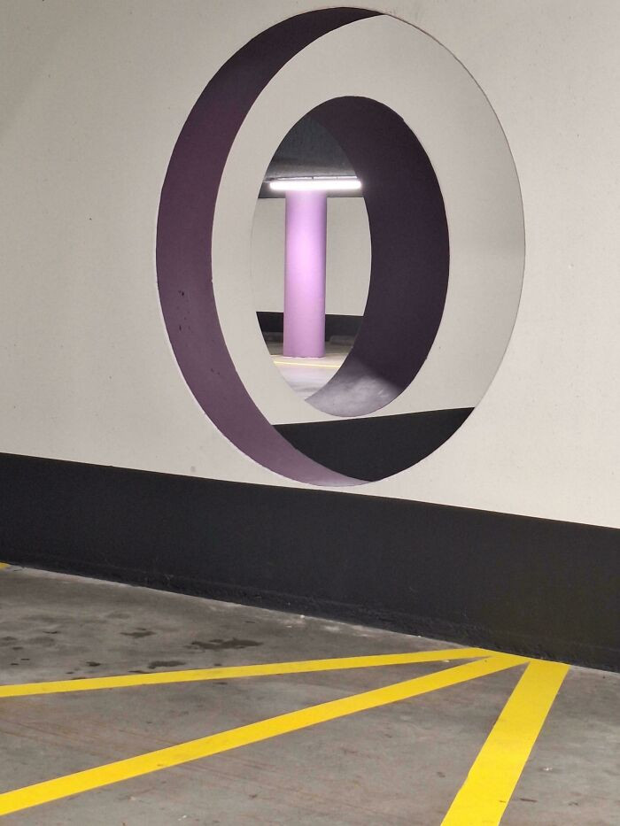 "A Photo I Took In A Parking Garage"