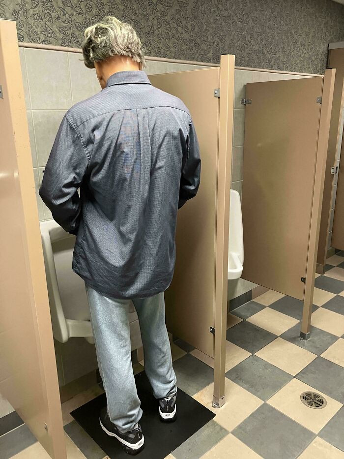 "This Wax Museum Has A Wax Figure In The Restroom"
