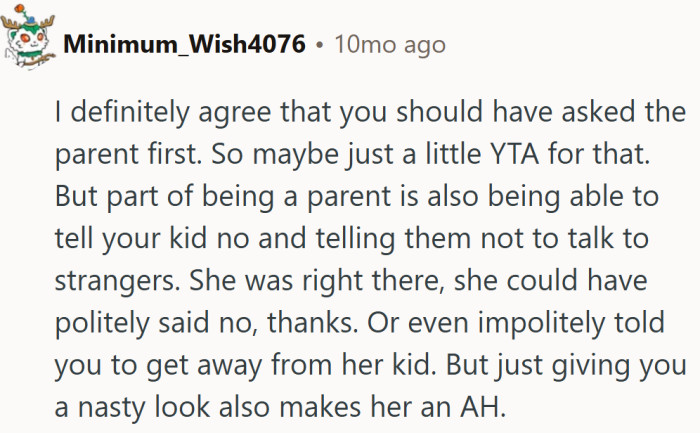 A rare shared verdict — a little YTA, a little AH, and a whole lot of awkward in between.