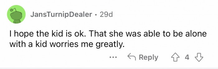 15. Is the kid okay though?