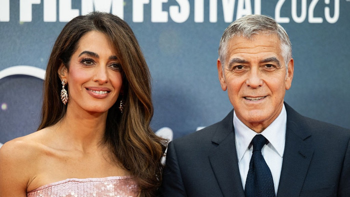 George and Amal Clooney on their Provence farm, focused on children.