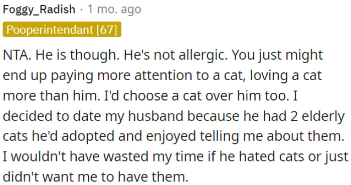 OP is not wrong here.