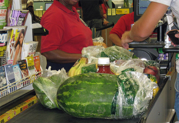 20. Bag your groceries