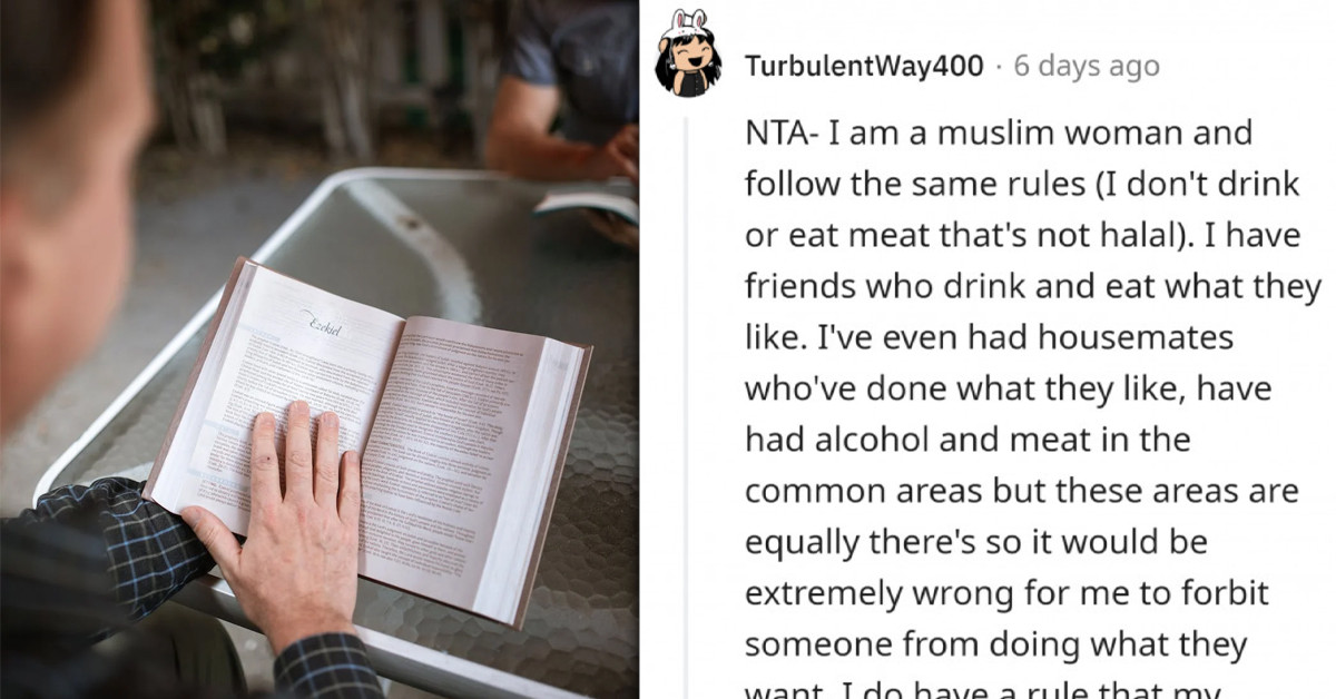Woman Asks Reddit If She Was Wrong For Not Changing Her Lifestyle To Accommodate Her Religious Roommate
