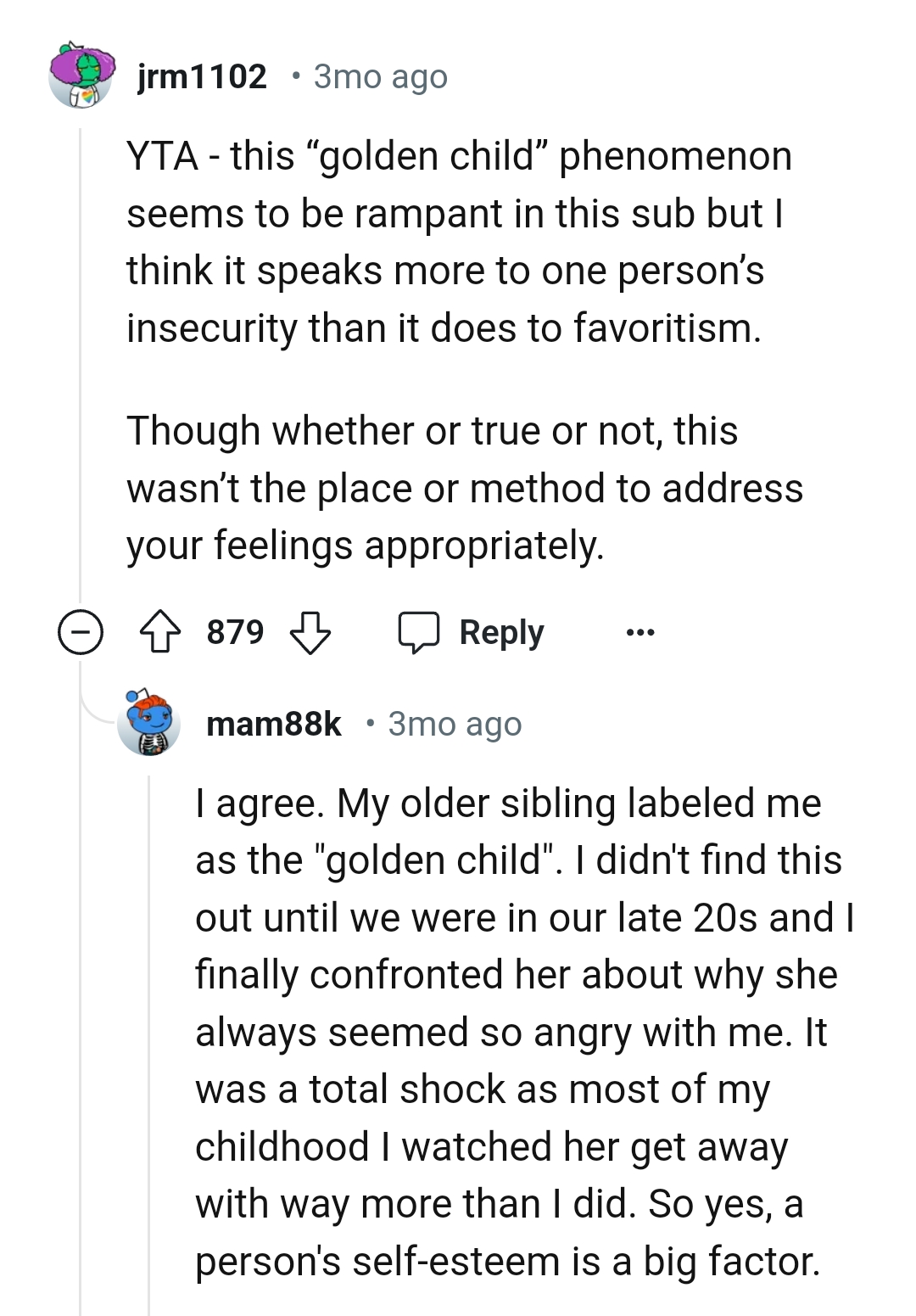 That wasn't the place or method to address her feelings