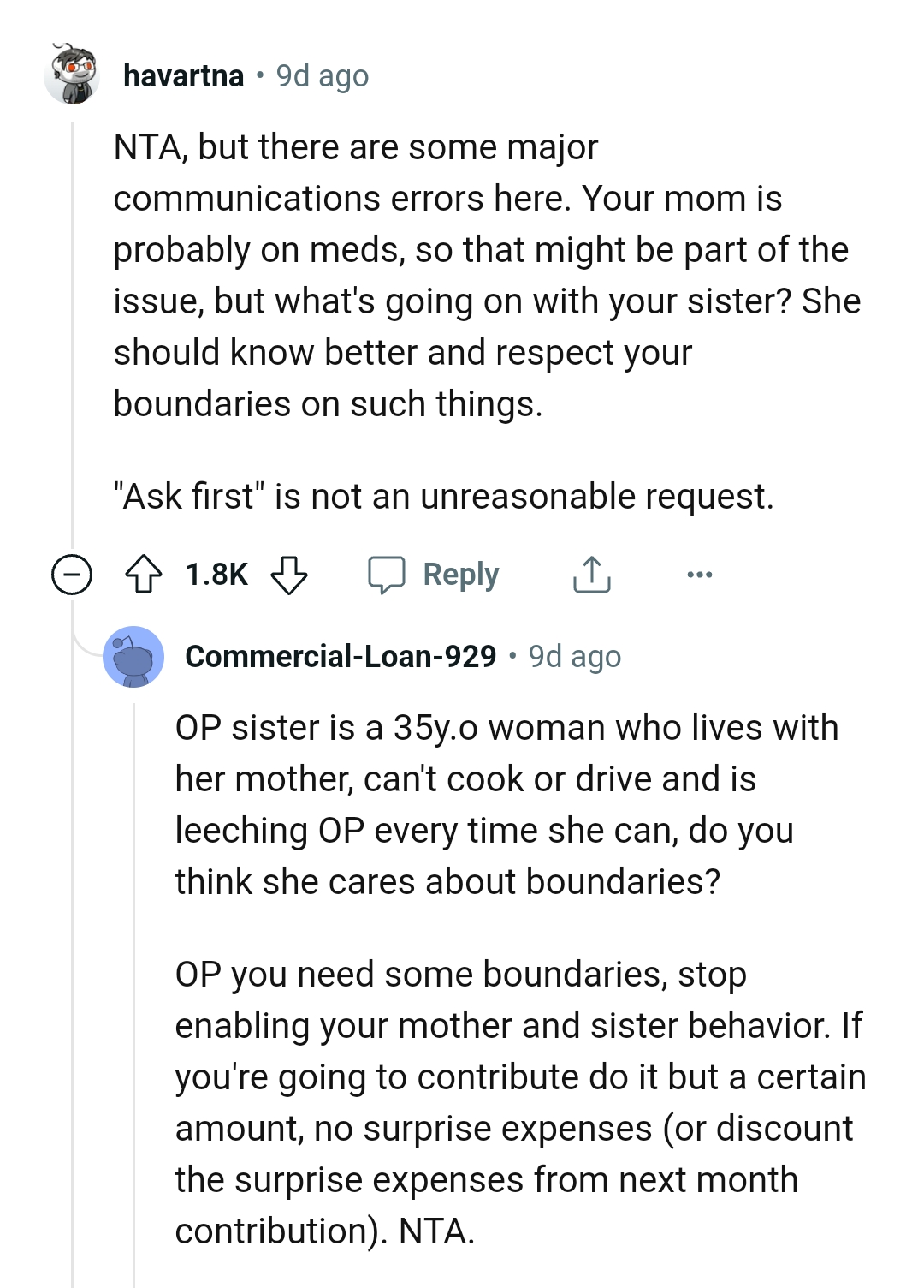 She should know better