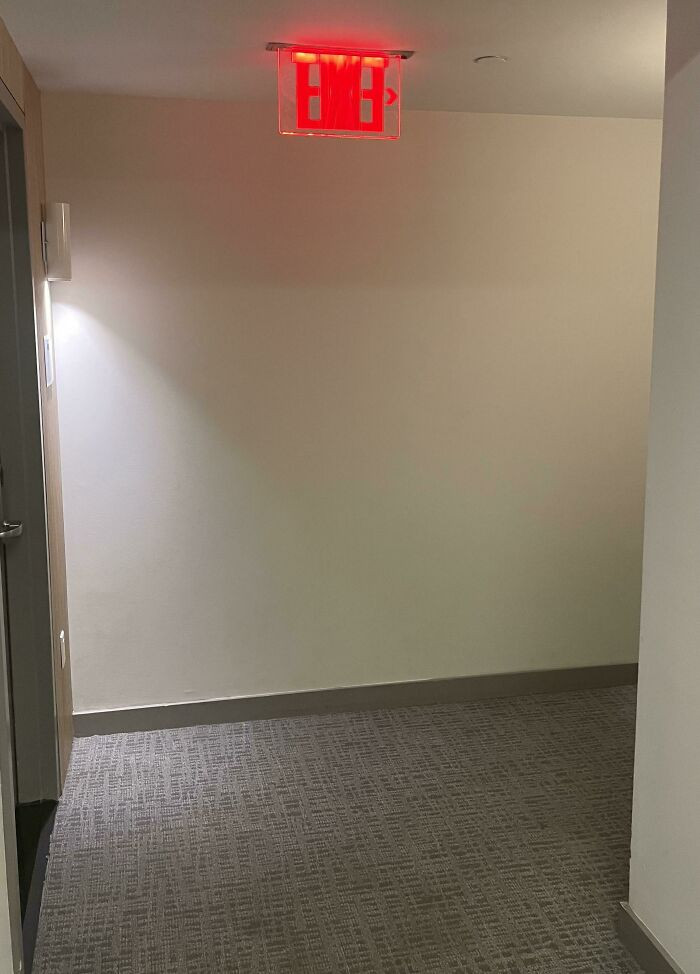 29. This Double-Sided Exit Sign