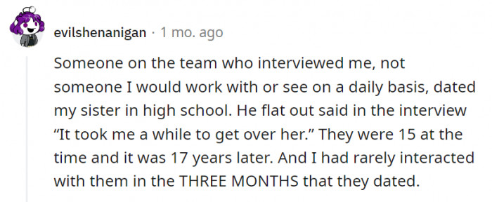 16. That might just be the worst excuse we've ever heard for rejecting someone for a job.