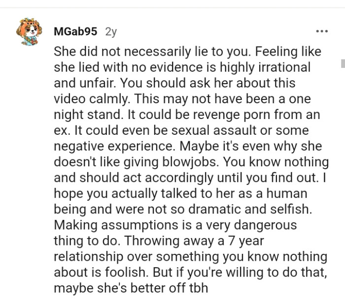 The OP knows nothing and should act accordingly until he finds out