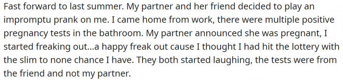 And then his partner pulled an extremely insensitive joke (if it can be called a joke)