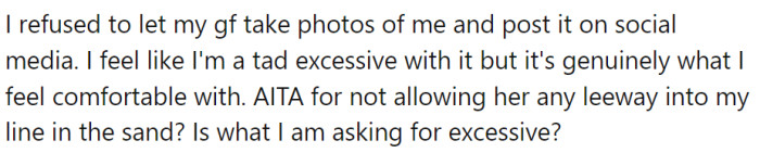 OP has offered the following explanation for why they think they might be the a-hole: