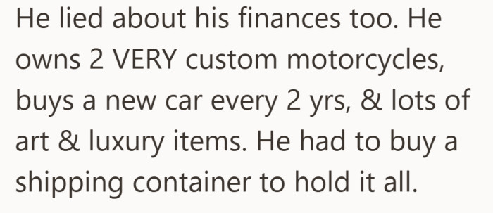 Over time, inconsistencies appeared between what he said and how he lived.