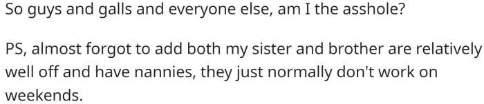 OP clarified some things: