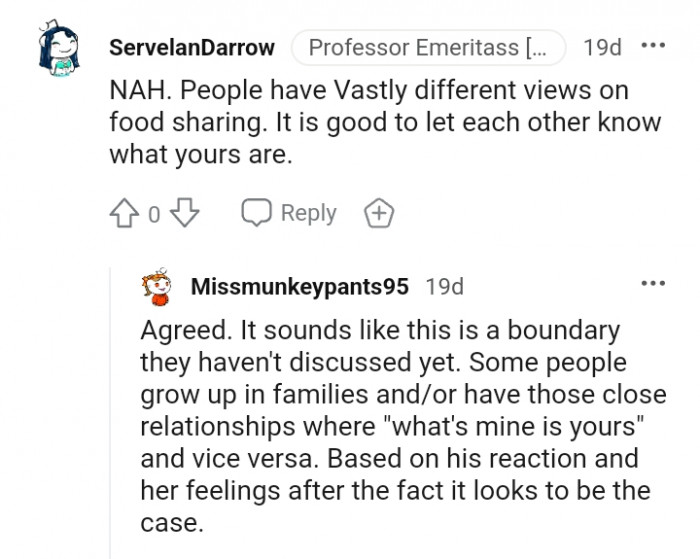 People have different views