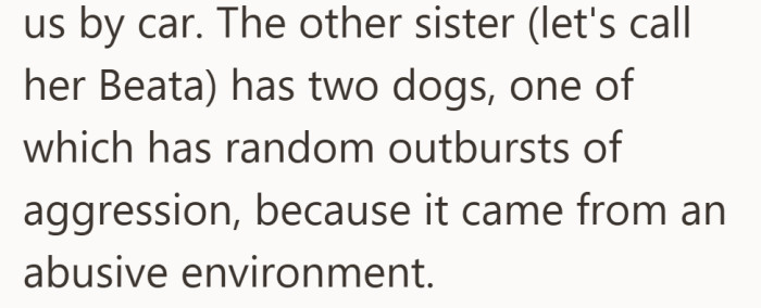 Another family member brings added tension into an already crowded space.