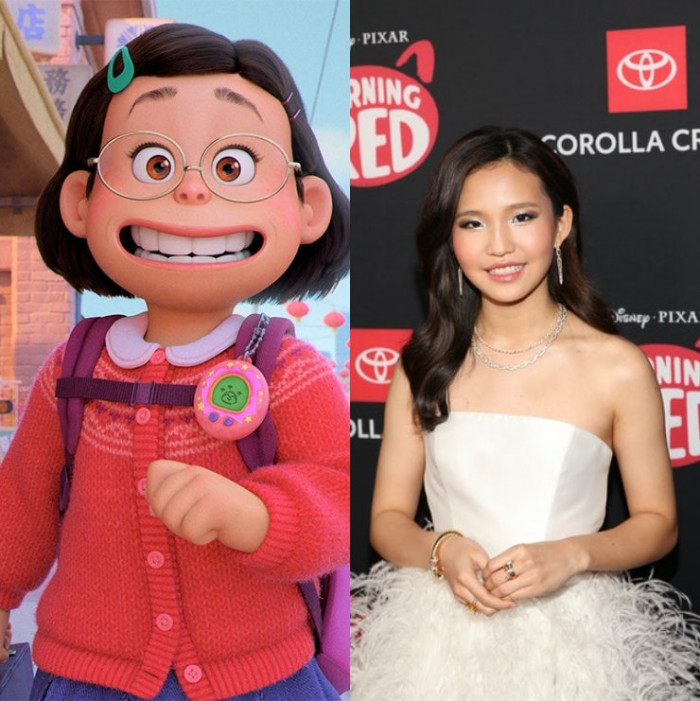 1. Meilin Lee was voiced by Rosalie Chiang