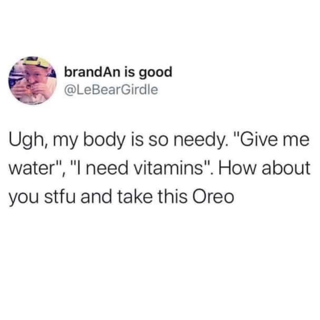 37. Take Oreo instead